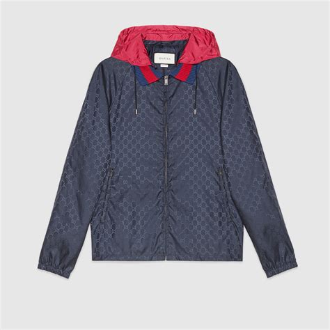 Gucci GG nylon jacquard jacket